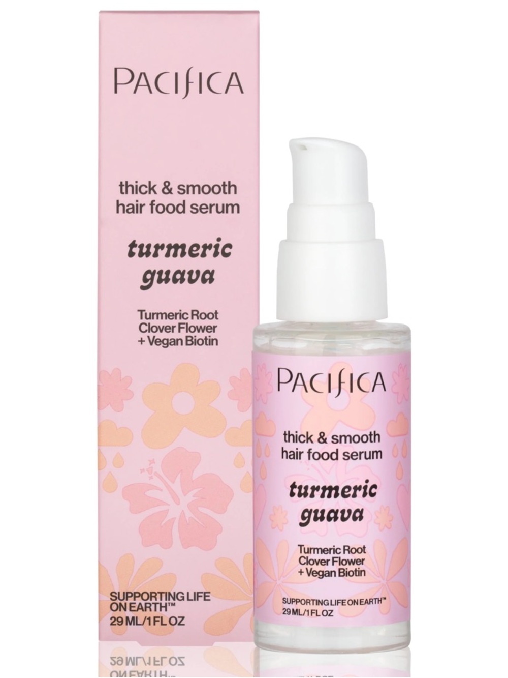 Pacifica NIB TURMERIC GUAVA
Thick and Smooth Hair Serum 1oz